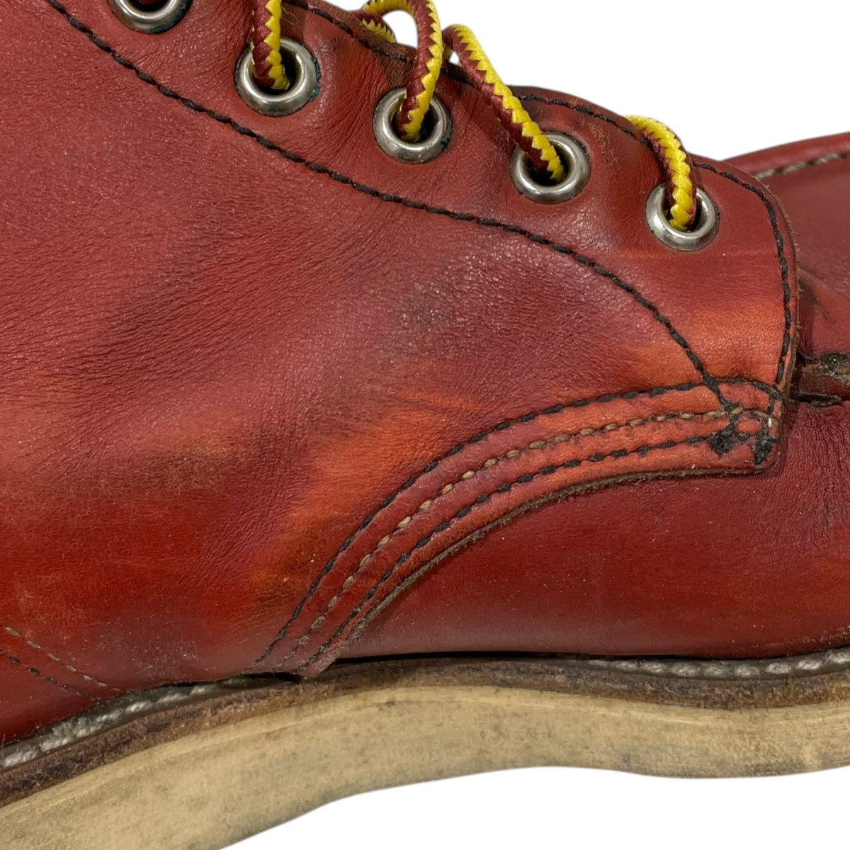カインドオルオンライン 90s レザーブーツ 6-inch Classic Moc Irish Setter 875 表半円犬タグ６インチクラシックモック アイリッシュセッター 古着・中古-6枚目のアイテム画像