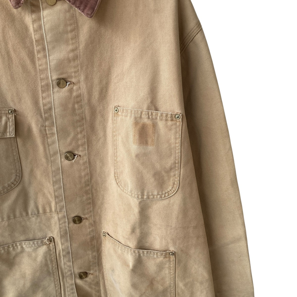 80's USA製 carhartt カーハート チョアコート ベージュ XXL 80's USA製 carhartt カーハート チョアコート ベージュ XXL