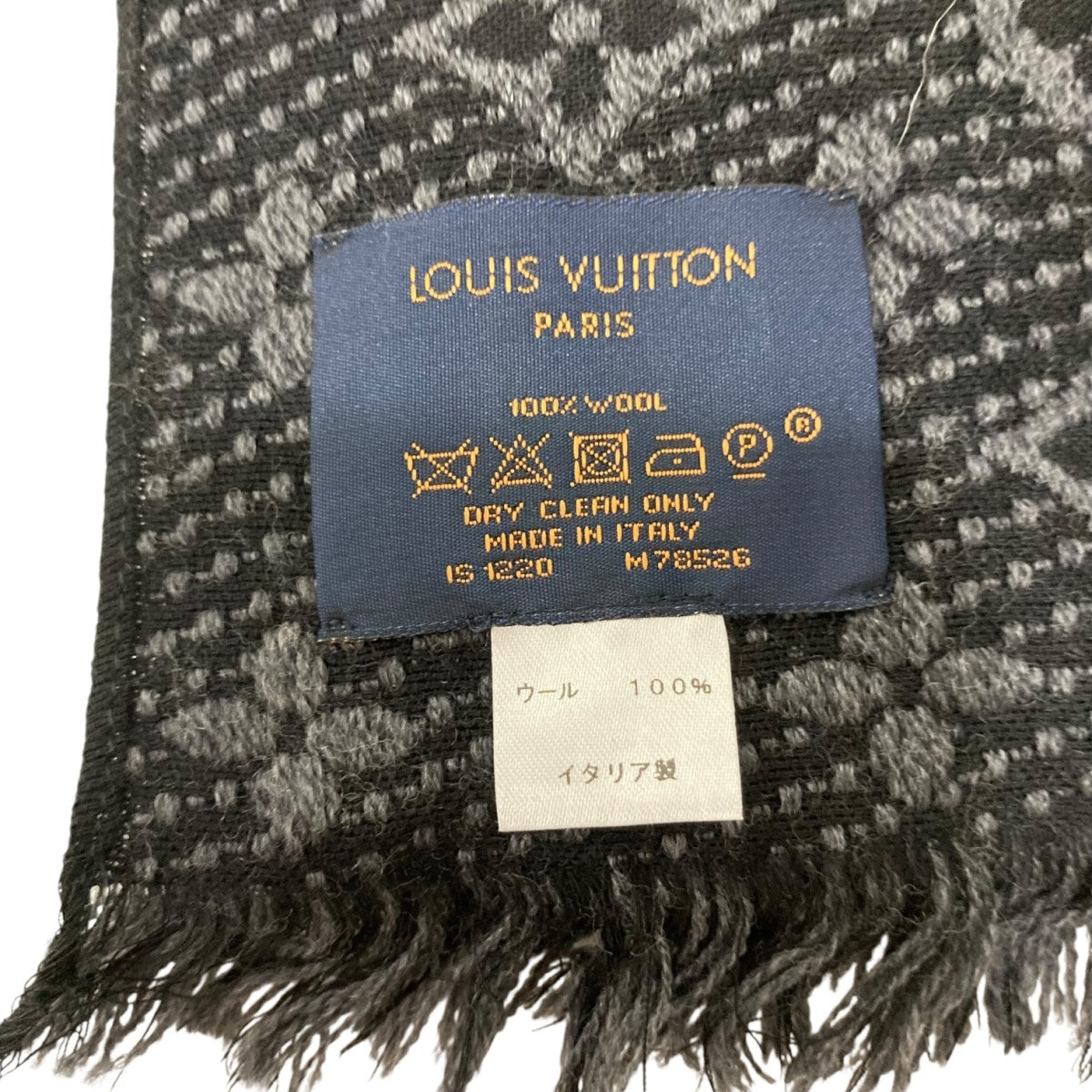 LOUIS VUITTON(ルイヴィトン) モノグラム クラシックマフラーM78526