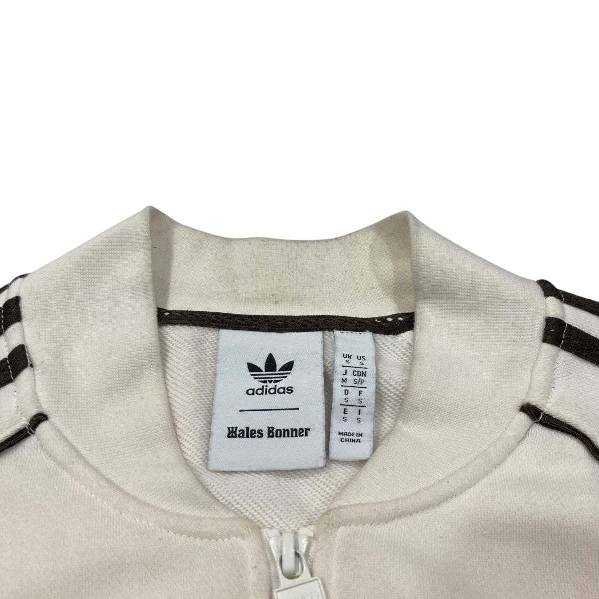 WALES BONNER×adidas Wb Tracktop Chalk Whトラックジャケット WALES BONNER×adidas Wb Tracktop Chalk Whトラックジャケット