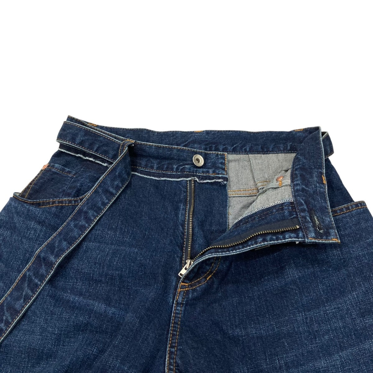 sacai(サカイ) ワイドデニムパンツ SCW-210 SCW-210 インディゴ
