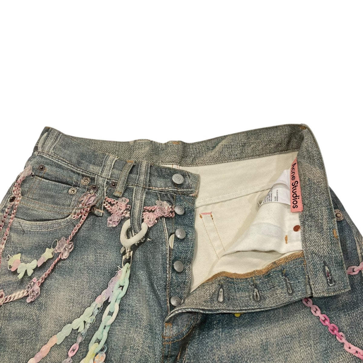ACNE STUDIOS(アクネストゥディオズ) Denim shortsプリント