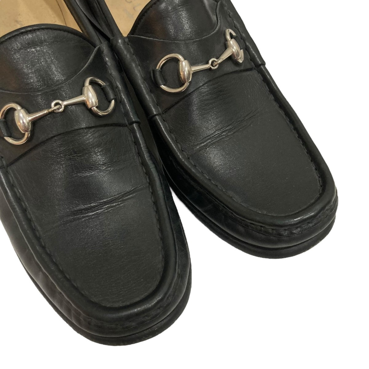 GUCCI(グッチ) ビットローファー ブラック サイズ 37 1/2