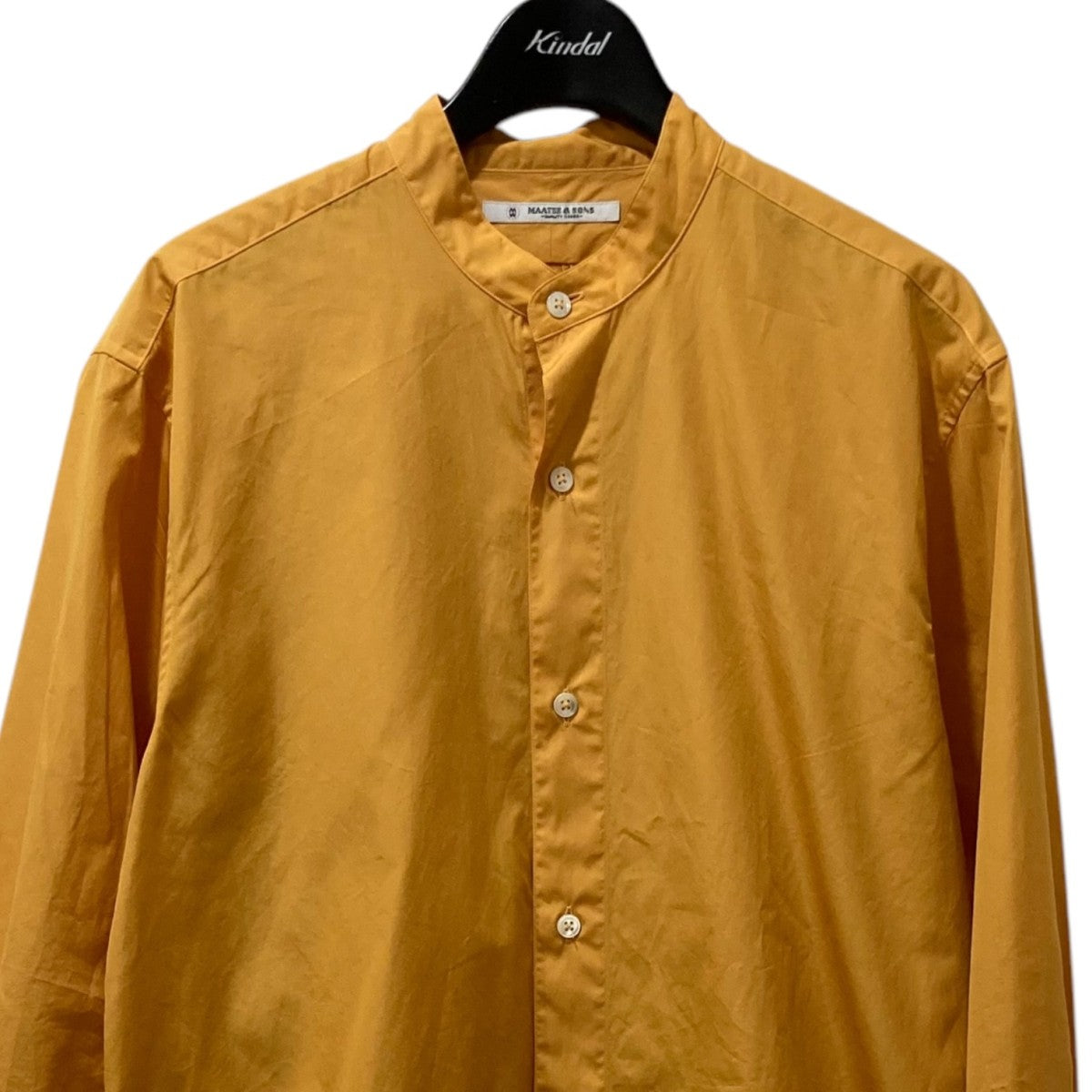 MAATEE&SONS(マーティーアンドサンズ) バンドカラーシャツ MAATEE&SONS(マーティーアンドサンズ) バンドカラーシャツ
