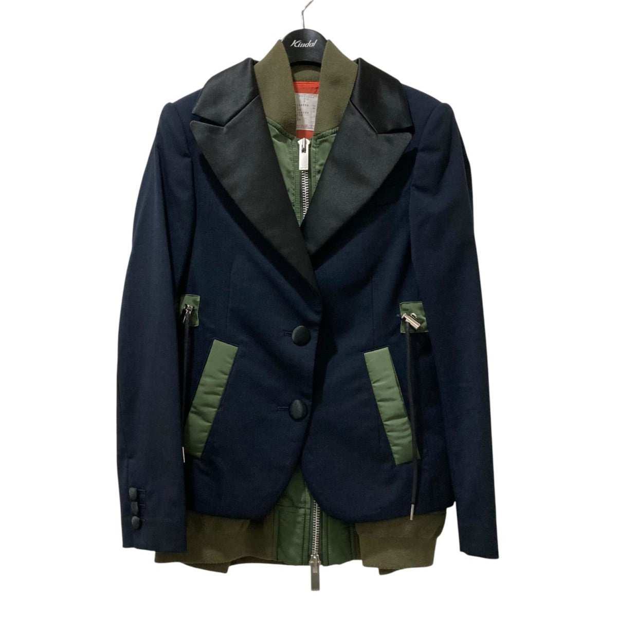 sacai×reyn spooner ダウンジャケット18-03920 18-03920 ネイビー