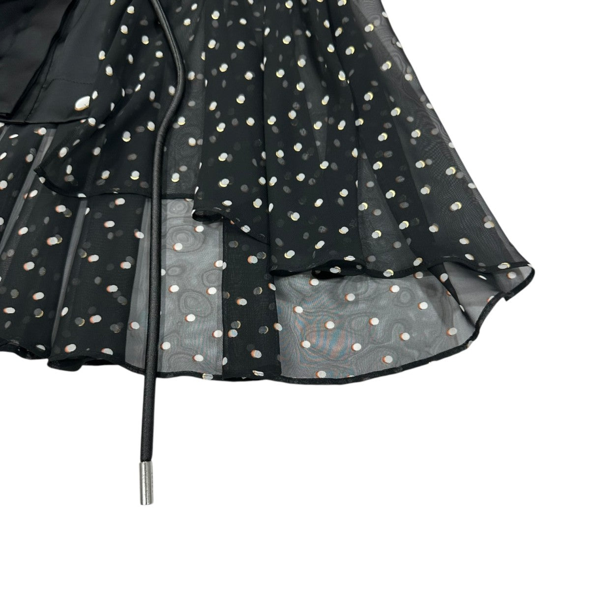 sacai(サカイ) ドットシアーブラウス20-05061 20-05061 ブラック sacai(サカイ) ドットシアーブラウス20-05061 20-05061 ブラック