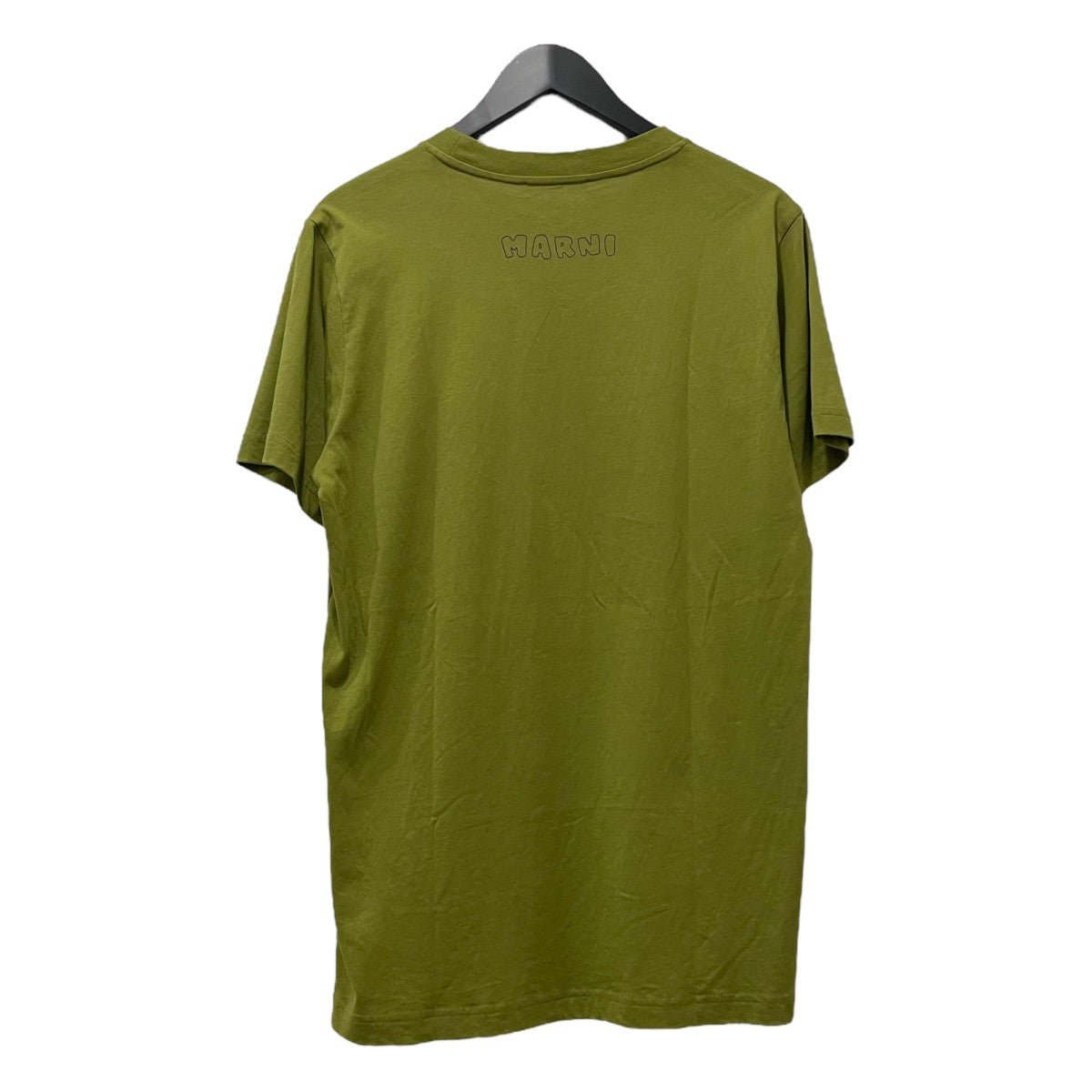 MARNI 半袖シャツ 46サイズ オリーブ MARNI(マルニ) クルーネックTシャツ HUMU0170P1 HUMU0170P1