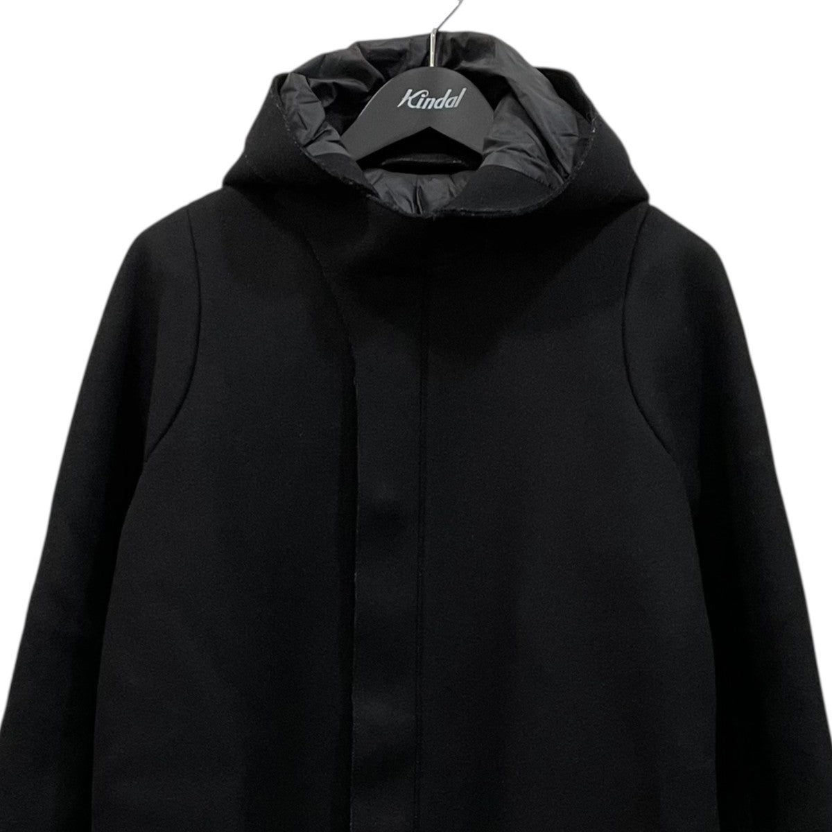 Acne Studios コート サイズ44 ACNE STUDIOS(アクネストゥディオズ) MILTONフーデッドコート ブラック