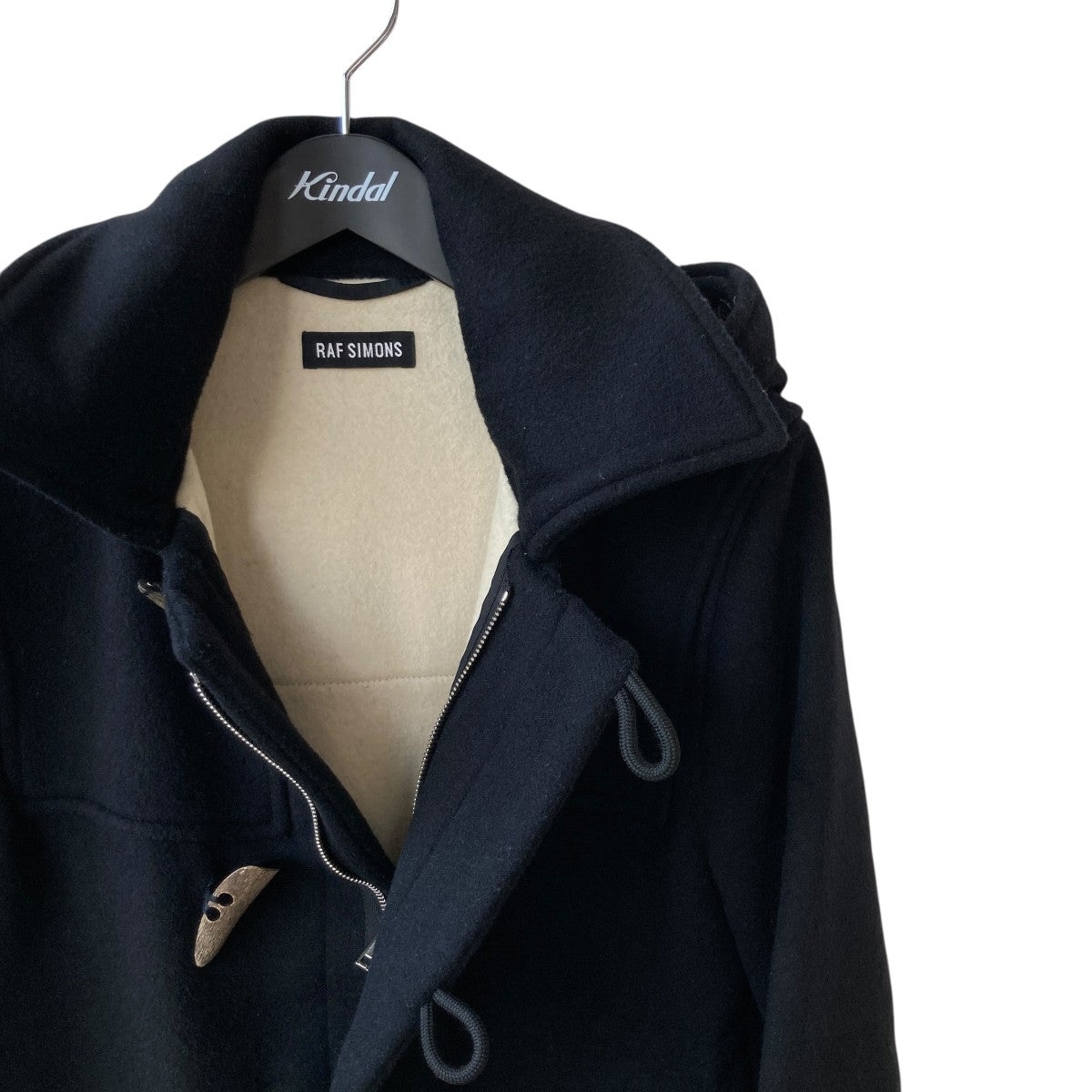 RAF SIMONS 1995 ラフシモンズ ダッフルコート 黒色 44 RAF SIMONS 1995 ラフシモンズ ダッフルコート 黒色 44 RAF SIMONS