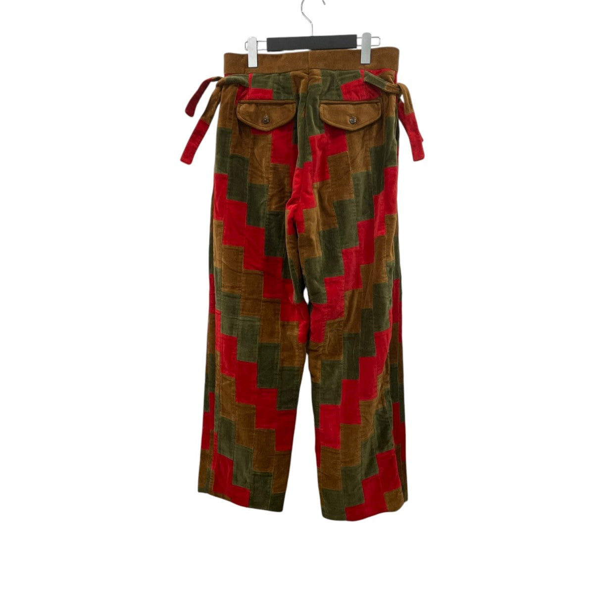 BODE(ボーディ) Bode Patchwork Square Side Tie トラウザーズ