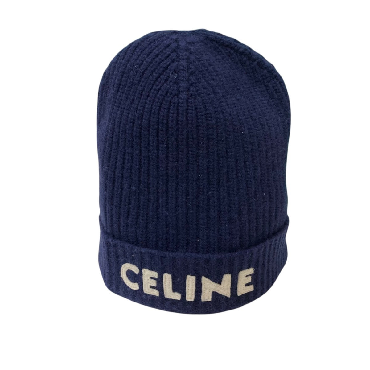 CELINE(セリーヌ) バイカラー ロゴ ビーニー2AH35423P 2AH35423P