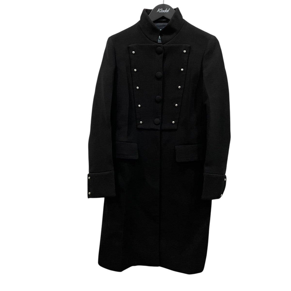 PRADA(プラダ) ニットつけ襟カシミヤロングコートP679OL P679OL グレー