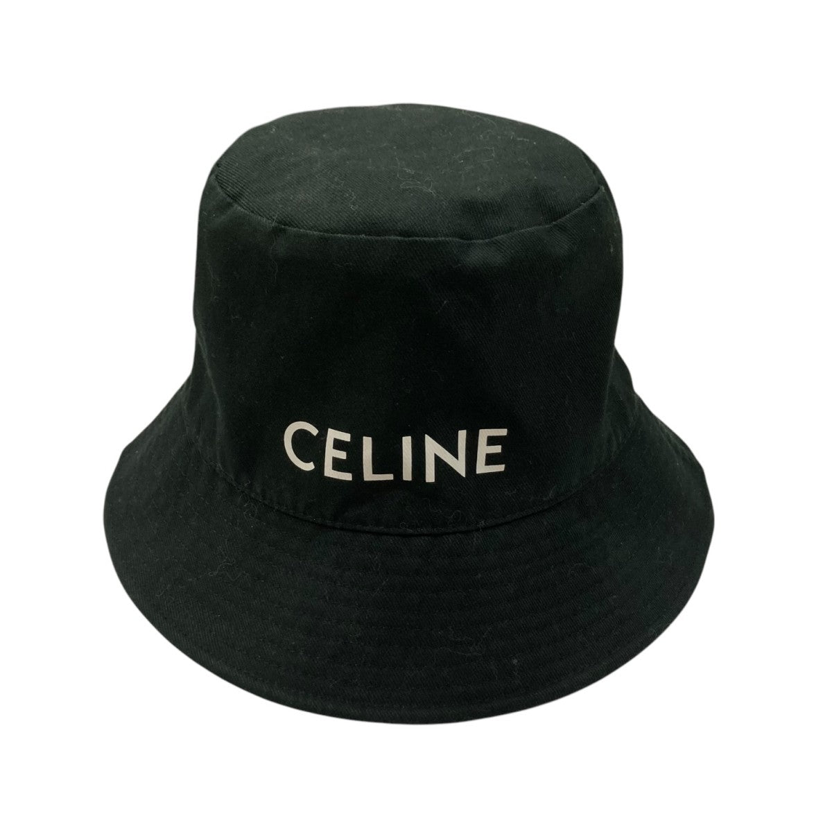 CELINE バケットハット ブラック　セリーヌ　2AUO1968P CELINE(セリーヌ) バケットハット2AU5B968P 2AU5B968P ブラック サイズ