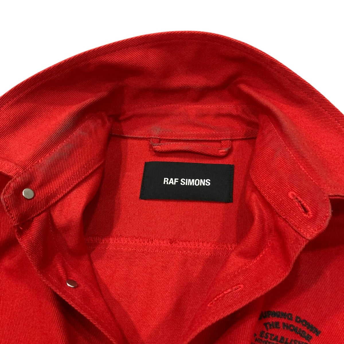 RAF SIMONS(ラフシモンズ) ビッグフィットデニムシャツ192-727B 192