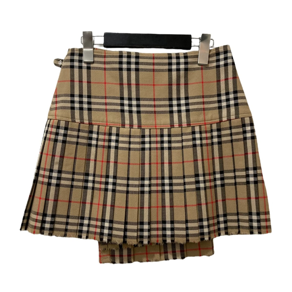 美品Burberry 定番人気チェック柄 プリーツスカート 38