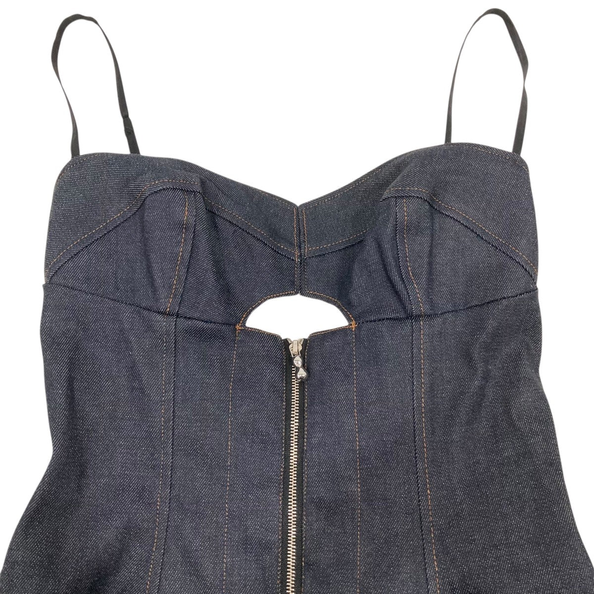 FETICO BUSTIER DENIM DRESS デニムワンピース FTC232-0801 古着・中古-4枚目のアイテム画像