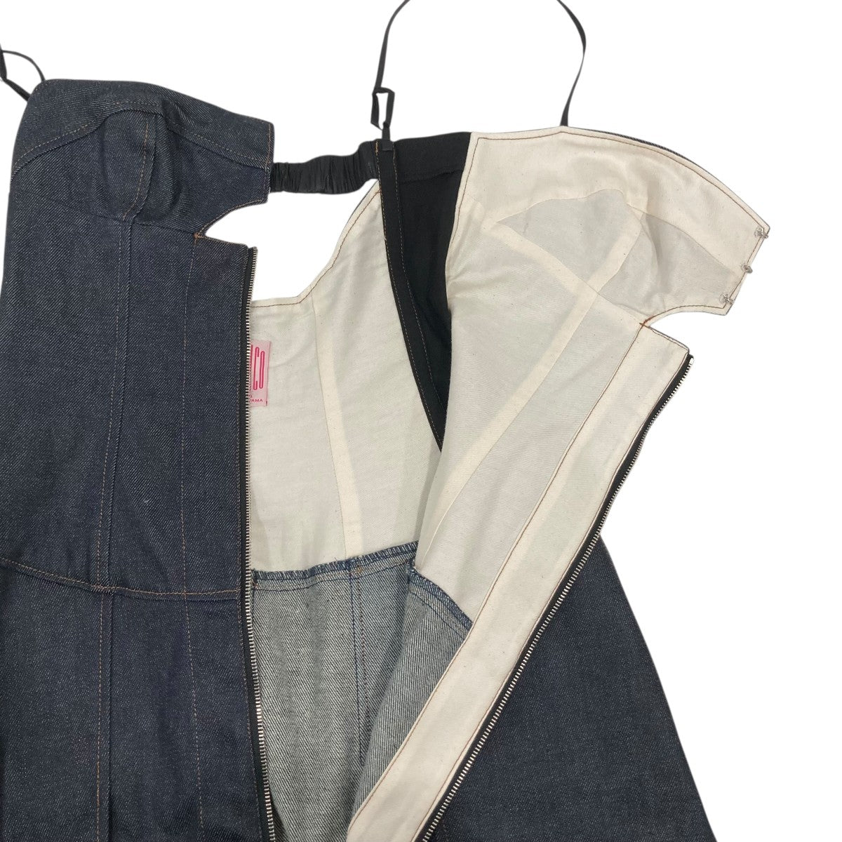 FETICO BUSTIER DENIM DRESS デニムワンピース FTC232-0801 古着・中古-5枚目のアイテム画像