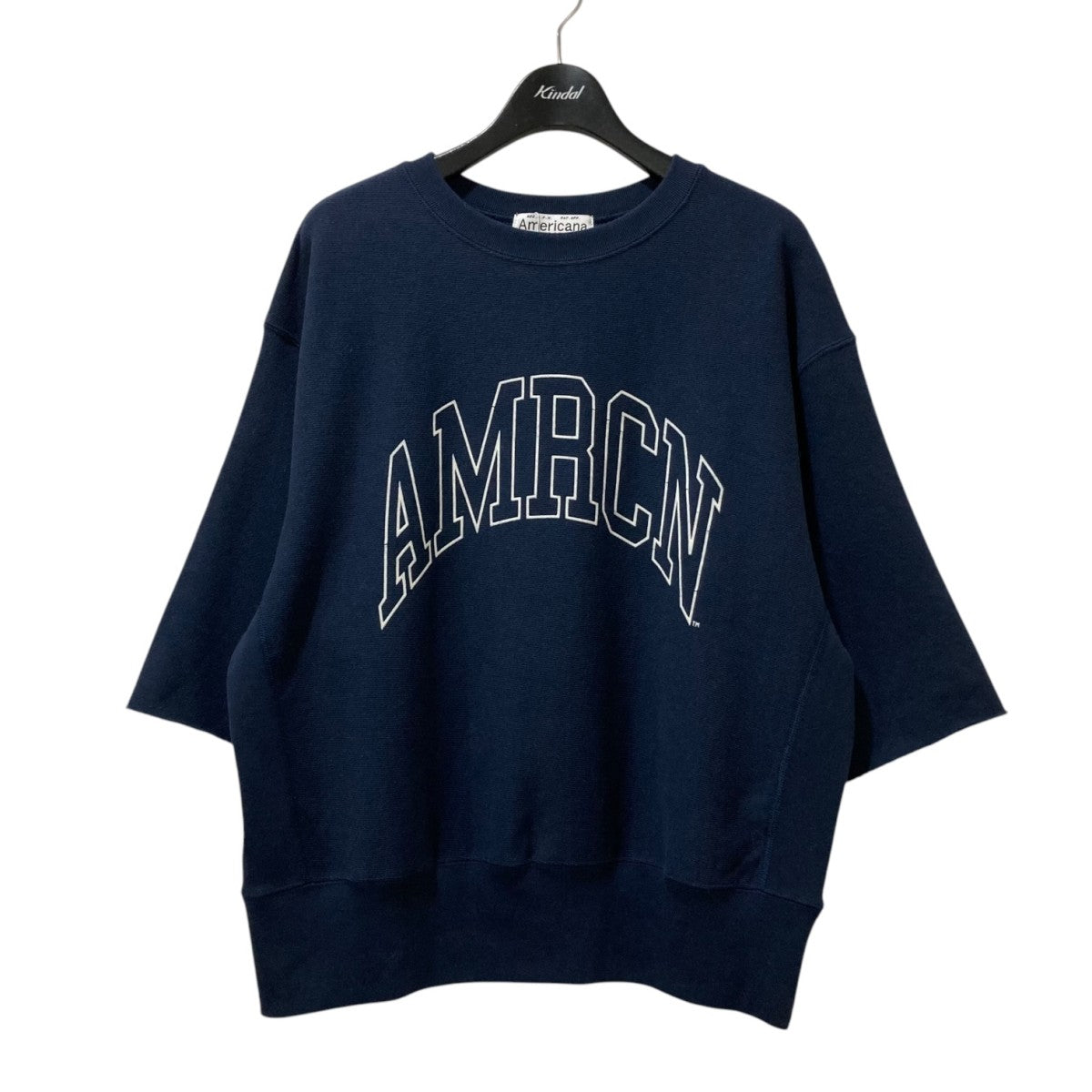 Americana(アメリカーナ) CUT OFF クルーネック半袖スウェット