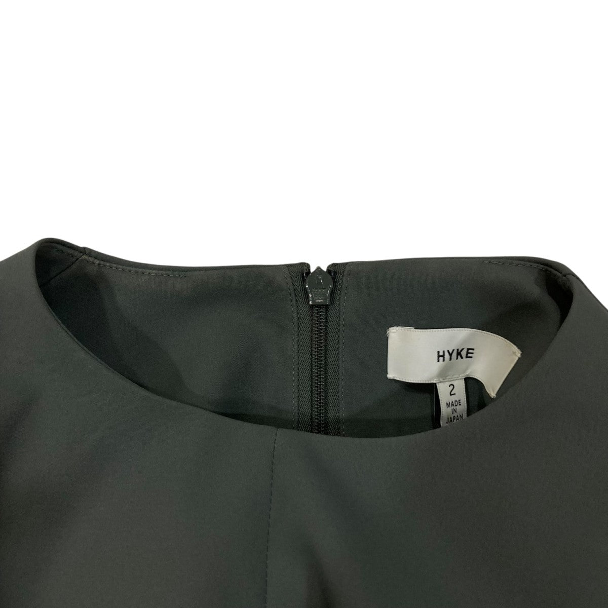 HYKE(ハイク) バルーンスリーブドレス 212-16118 212-16118 グレー