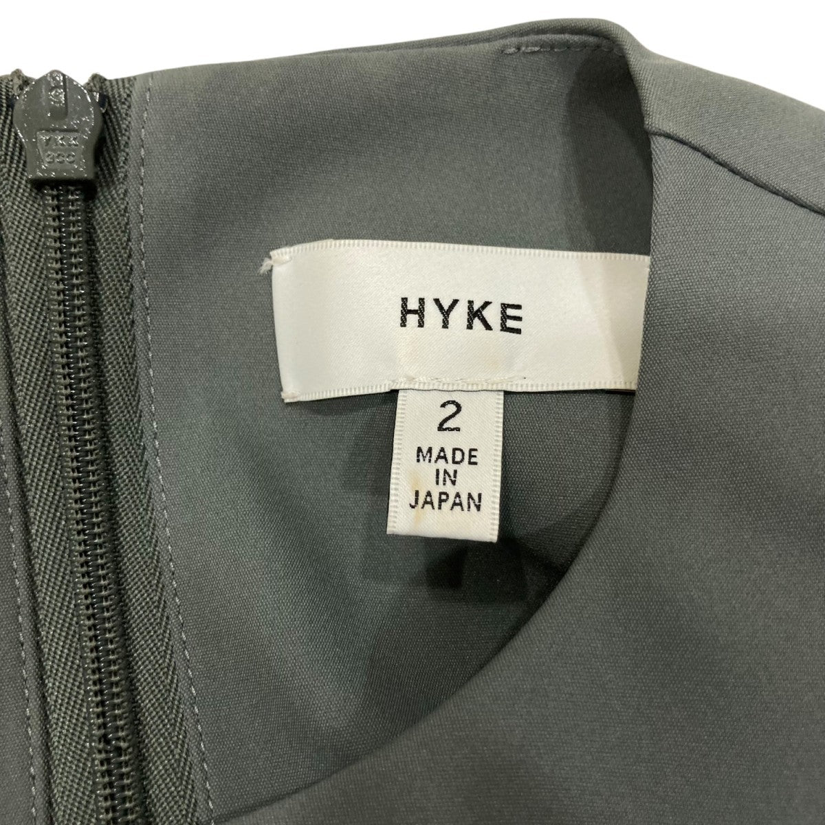 HYKE(ハイク) バルーンスリーブドレス 212-16118 212-16118 グレー