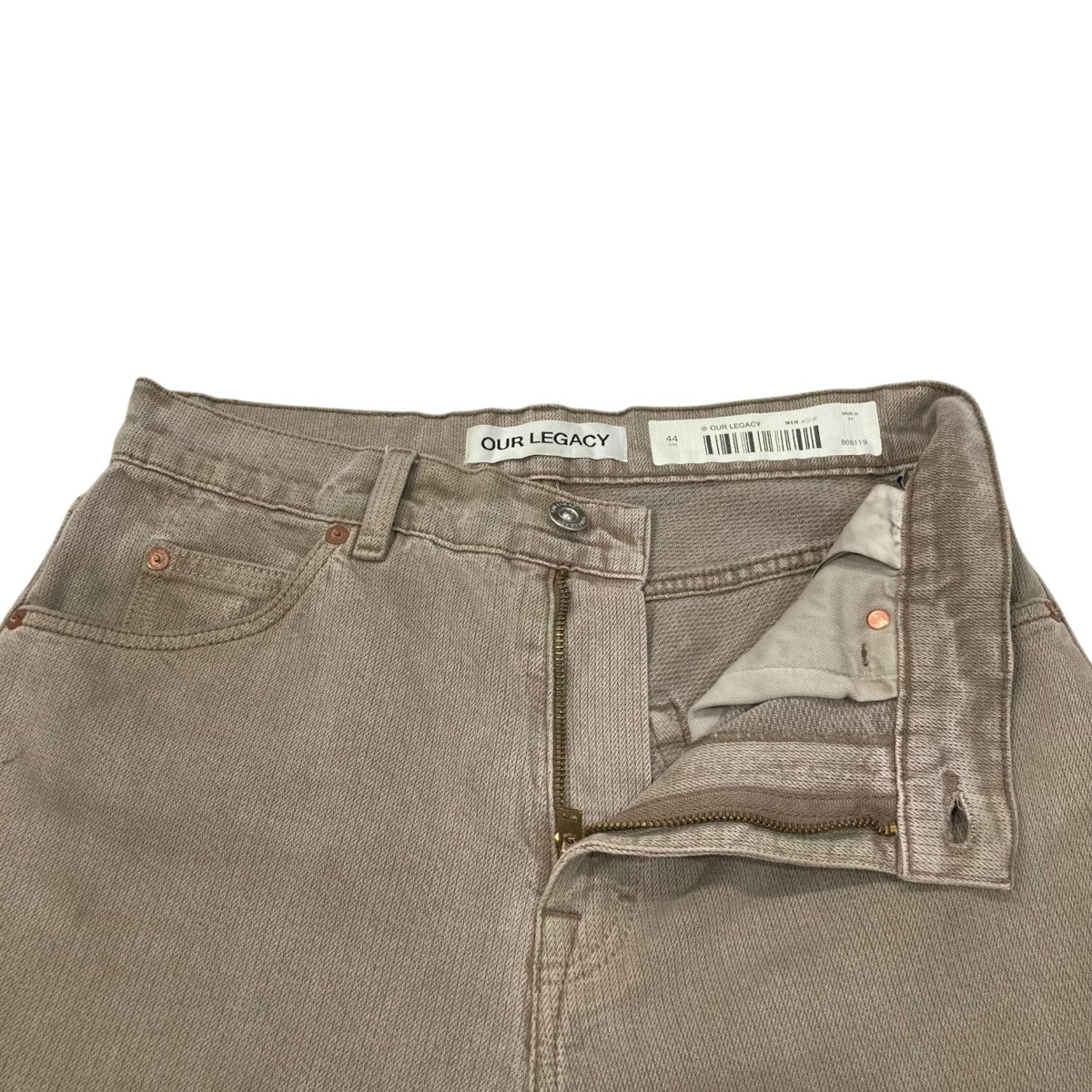 OUR LEGACY(アワーレガシー) CAPRI CUT OVERDYEDカットオフ デニム