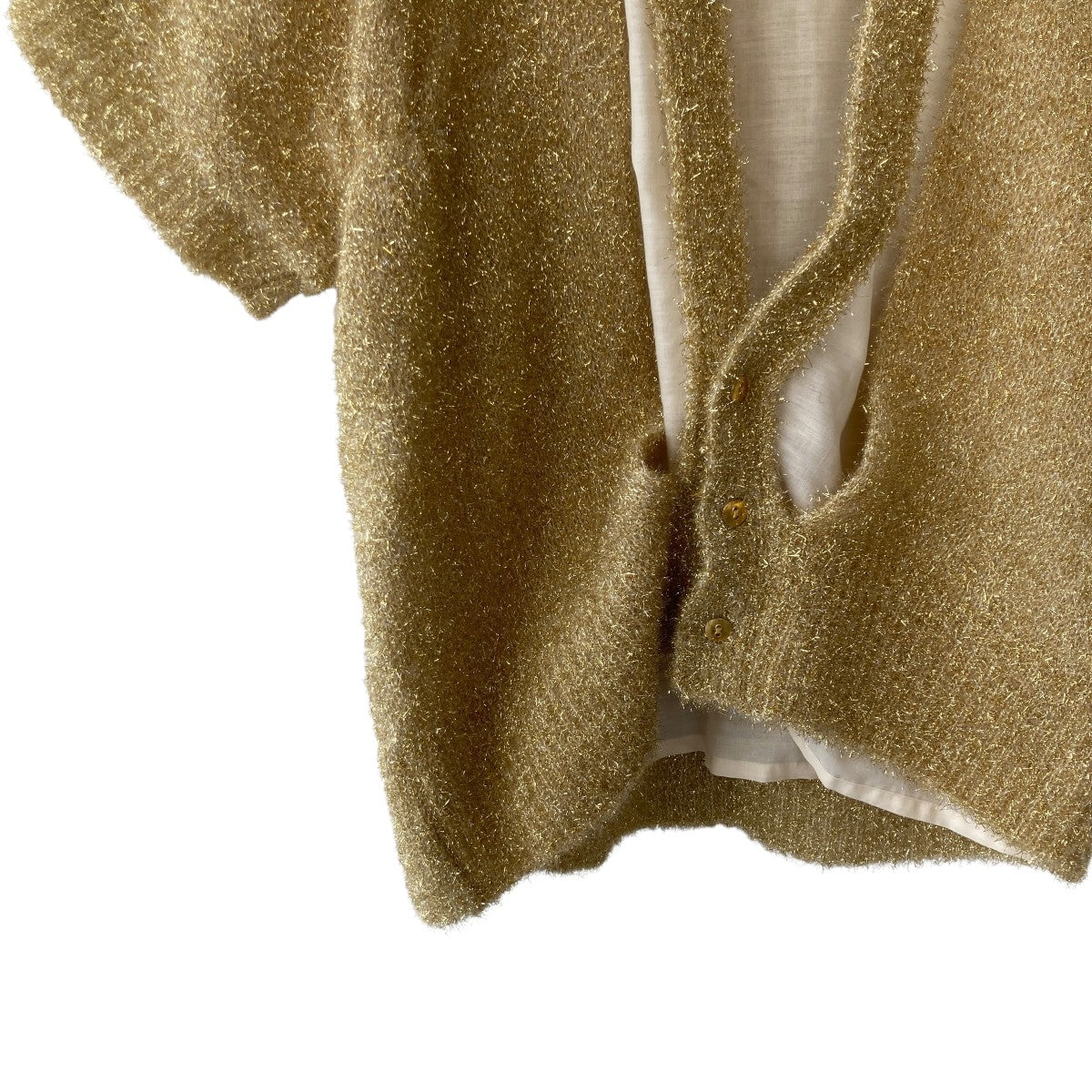 レイヤード半袖カーディガンLO-K31-961