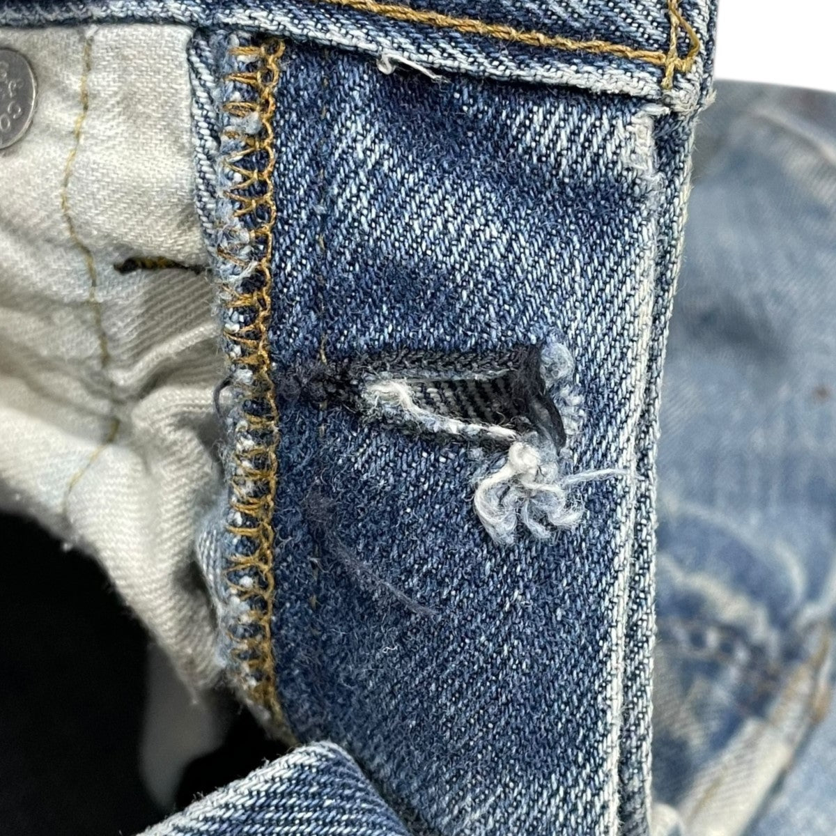 Levi's 501 66後期 70s W34 ボタン裏6 赤耳 70s 80s Levi's リーバイス501 ボタン裏6 赤耳 66後期？ - メルカリ
