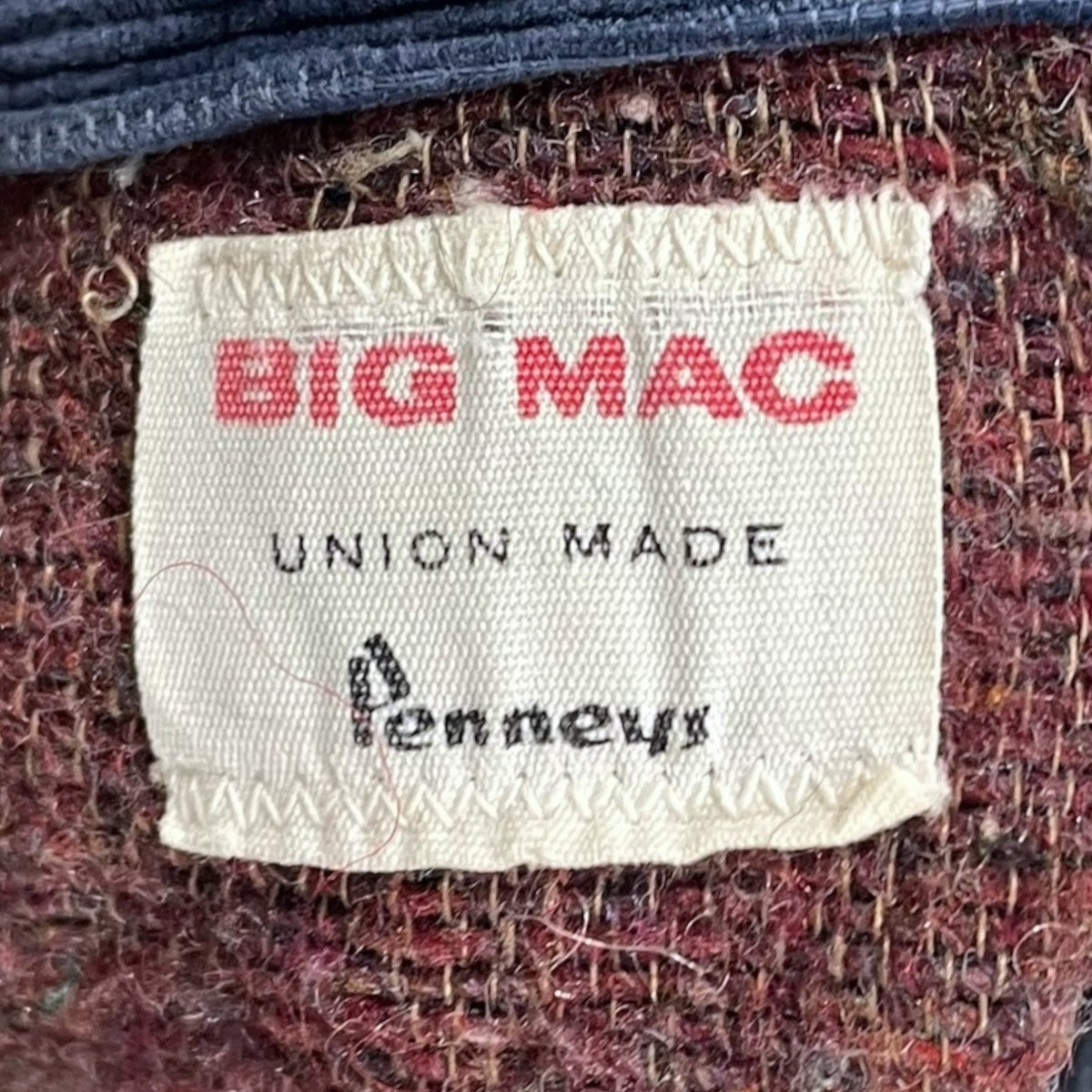 BIG MAC(ビッグマック) 60s デニムカバーオール 裏地ブランケット