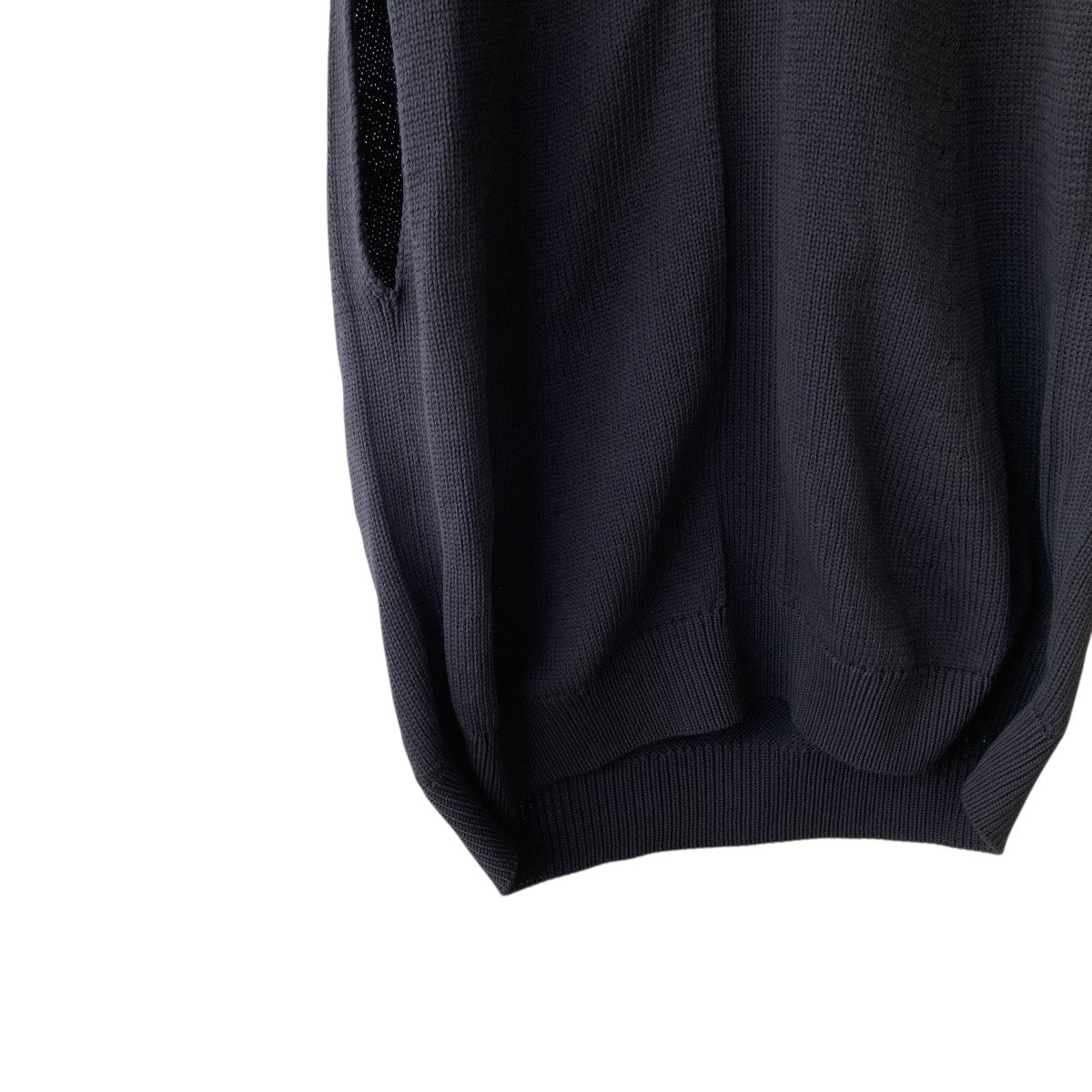 25SSLoose Fit Short Sleeved SweaterノースリーブニットGO-N006