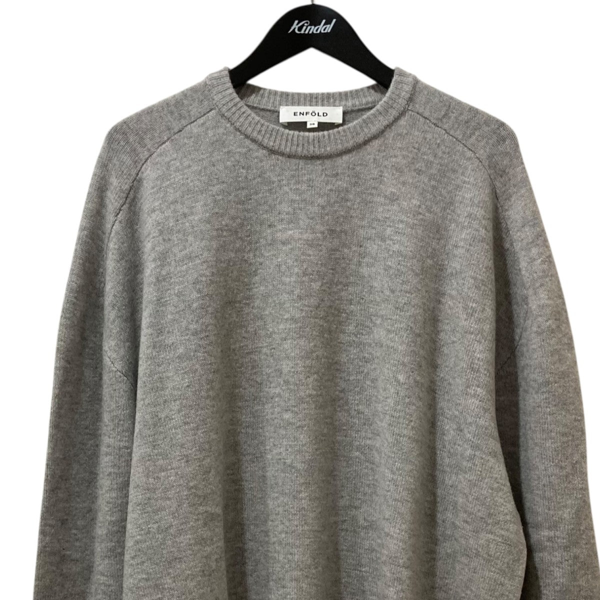 ★週末限定値下げ★新品 エンフォルド WIDE CIRCLE PULLOVER ENFOLD(エンフォルド) WIDE CIRCLE PULLOVER ニット 300GA270