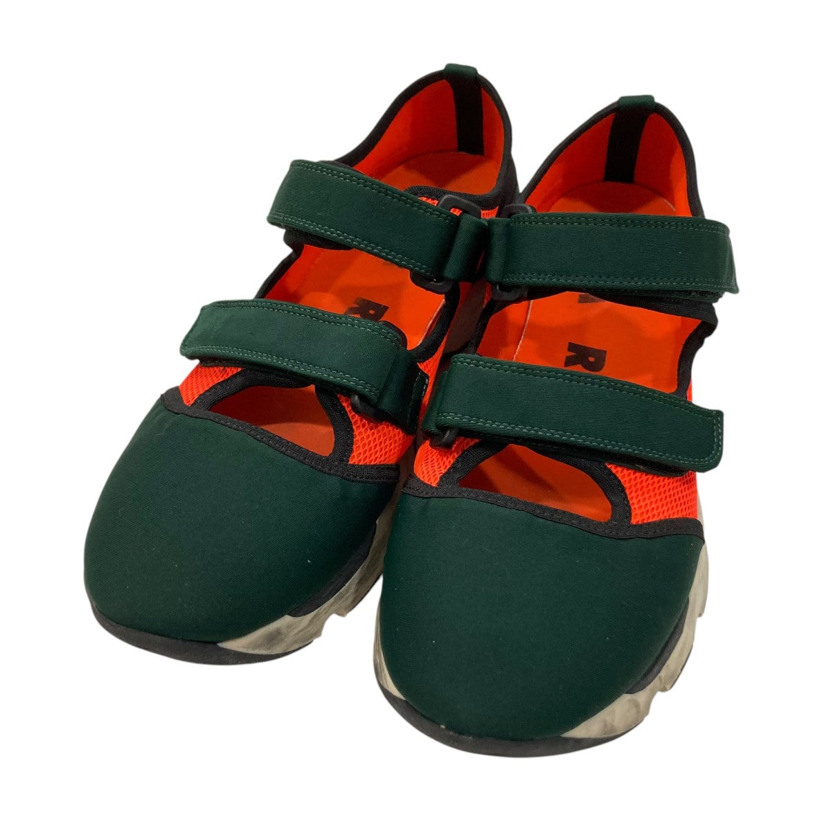 MARNI(マルニ) サンダルTCR86 TCR86 グリーン×オレンジ サイズ 40