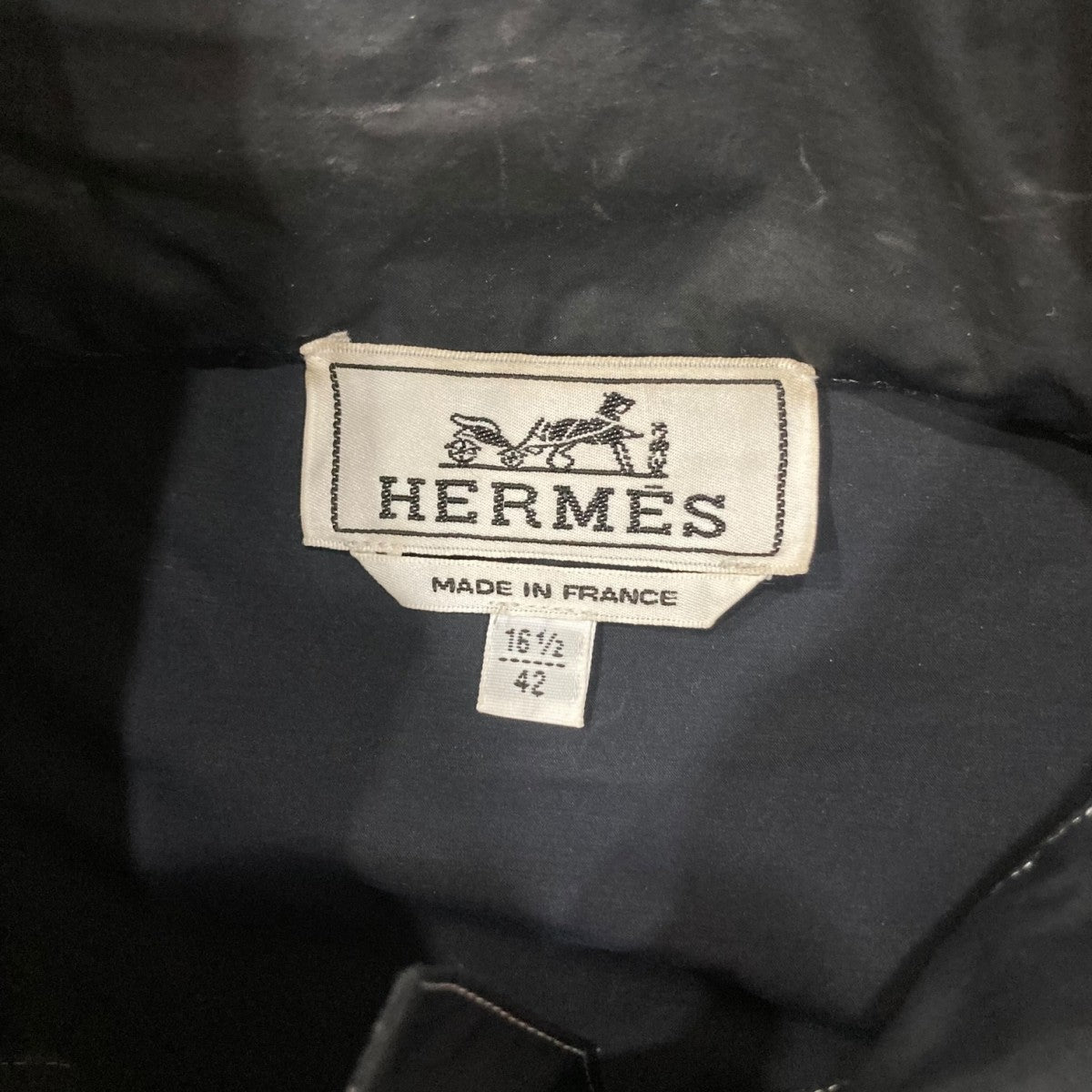 HERMES 長袖シャツ 古着・中古-9枚目のアイテム画像