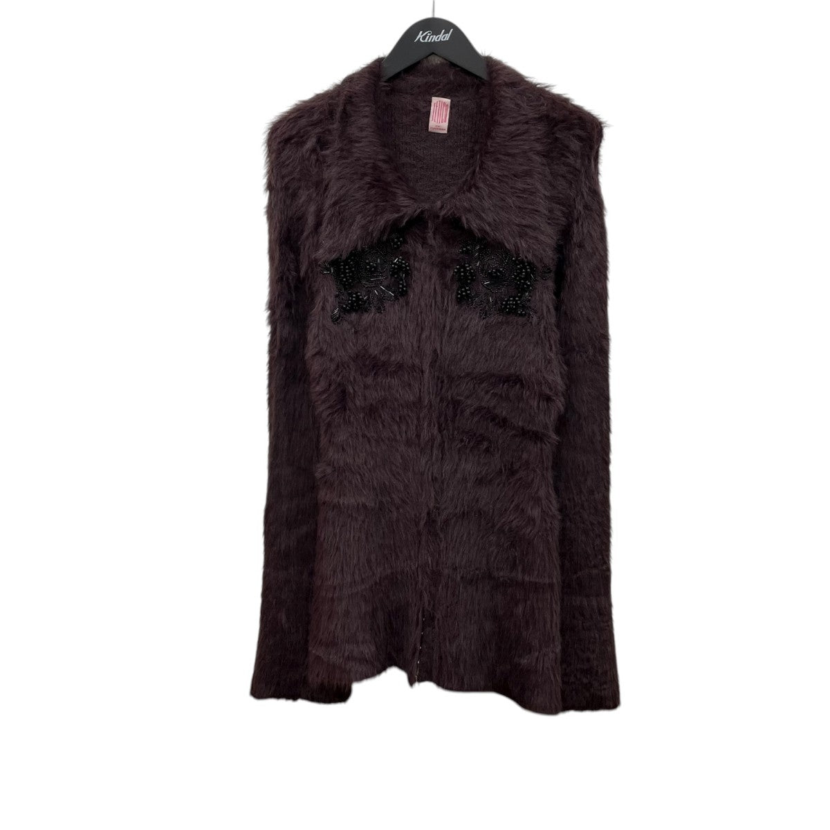 FETICO(フェティコ) Fur Knit Bead Emb ジャケットFTC244-0710 FTC244