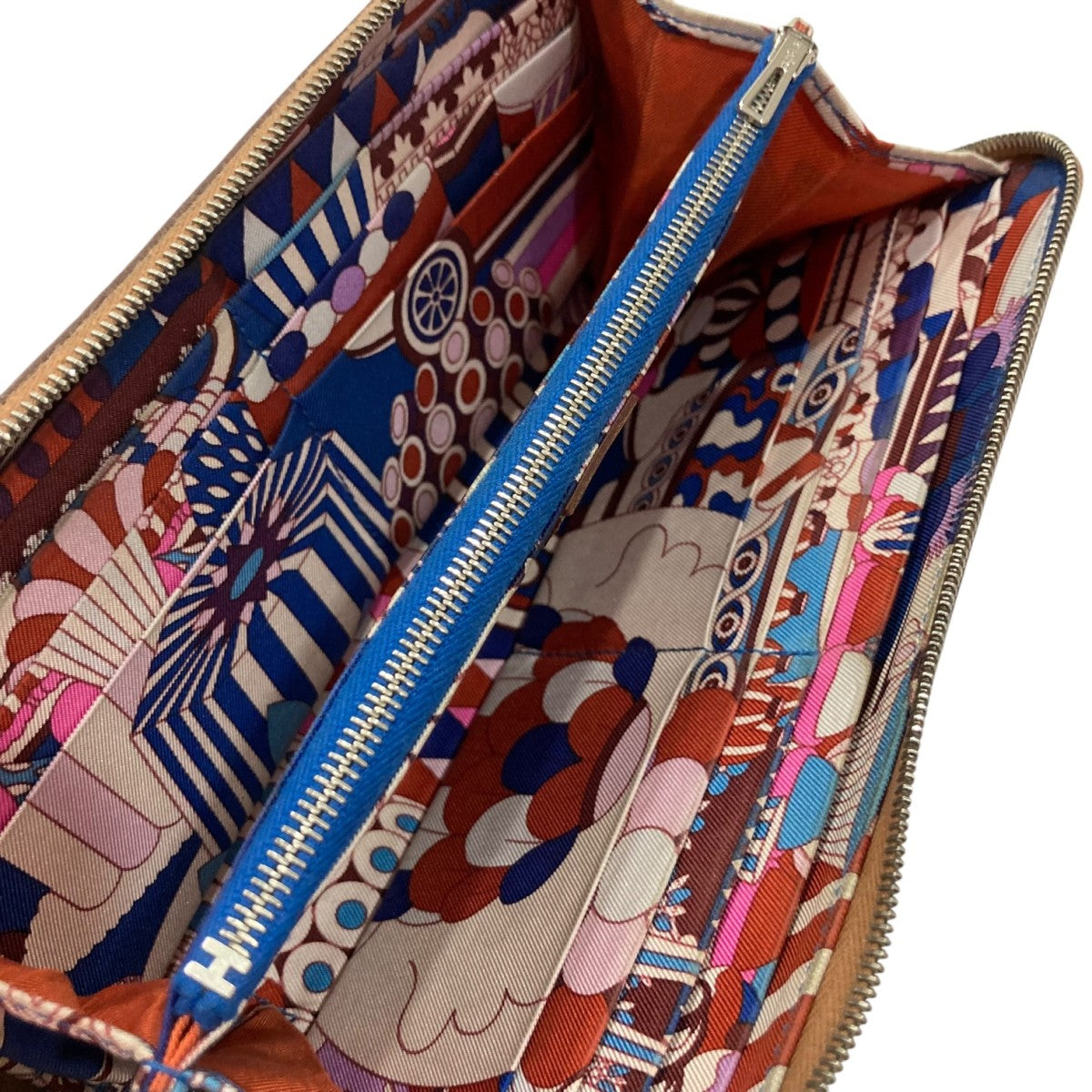 HERMES(エルメス) アザップシルクイン ヴォーエプソン 長財布 Z刻印 Z