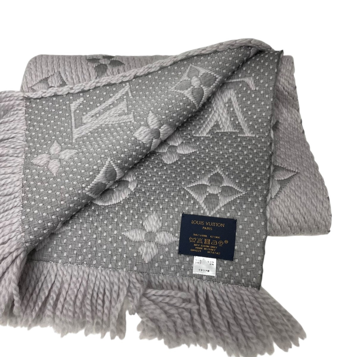 LOUIS VUITTON(ルイヴィトン) エシャルプ ロゴマニア グリペルル