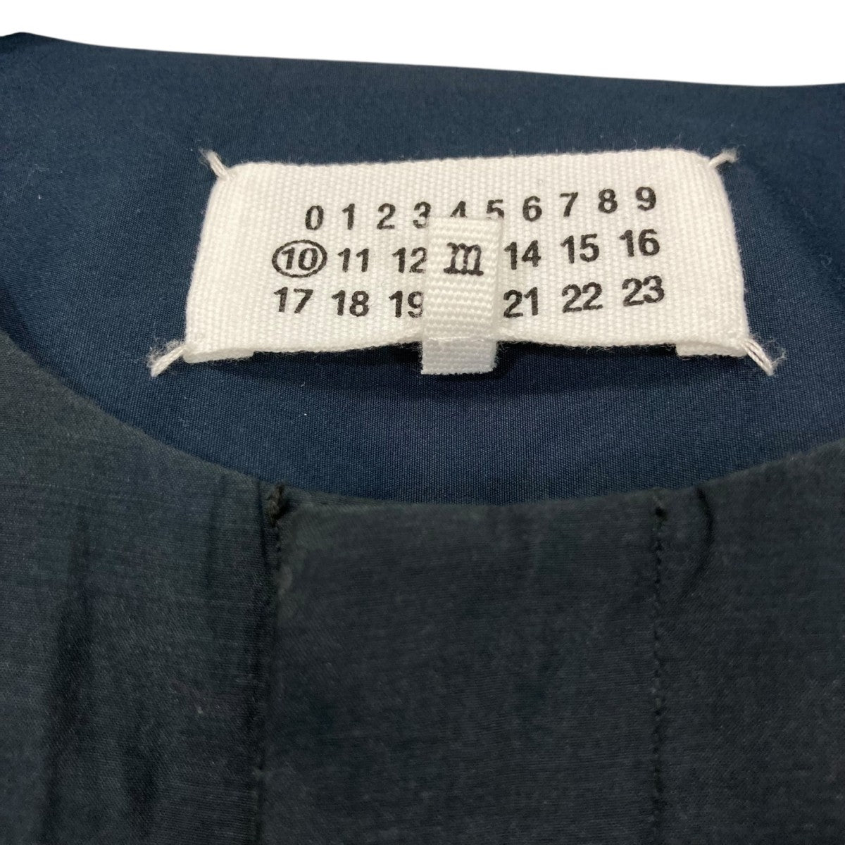 メゾンマルジェラ　ネイビー シャツ メゾン マルジェラ Maison Margiela メンズ ドレスシャツ