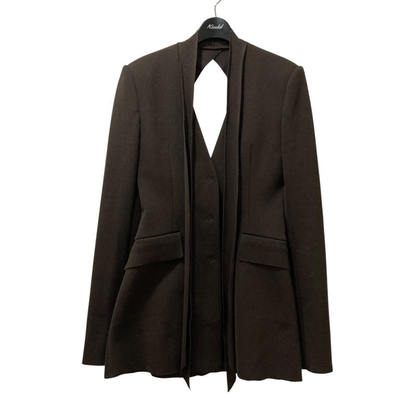 FETICO(フェティコ) KNITTED TAILORED JACKETニットテーラード