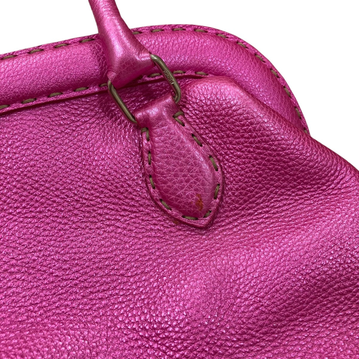 FENDI Selleria フェンディ セレリア　バッグ　ピンク　ハンドバッグ FENDI フェンディ セレリア ミニリンダ ハンドバッグ ピンク