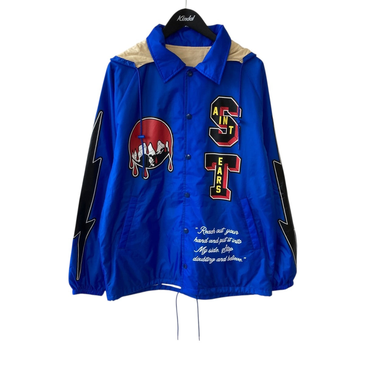 SAINT MICHAEL×DENIM TEARS DT COACH JKT H GRAILコーチジャケットSM