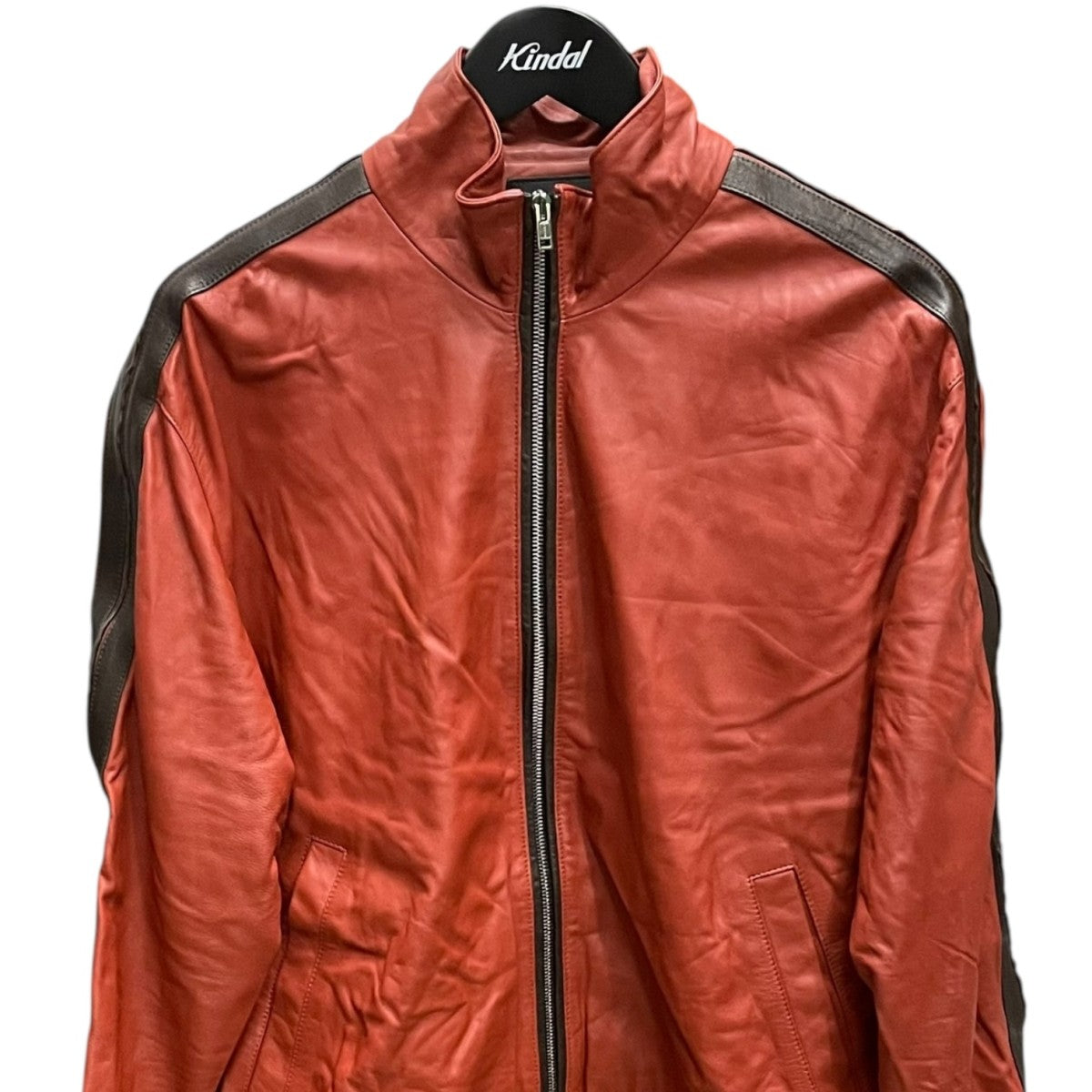 マルニ　MARNI レザージャケット　38 MARNI(マルニ) レザートラックジャケットJUMY0026Q1 JUMY0026Q1