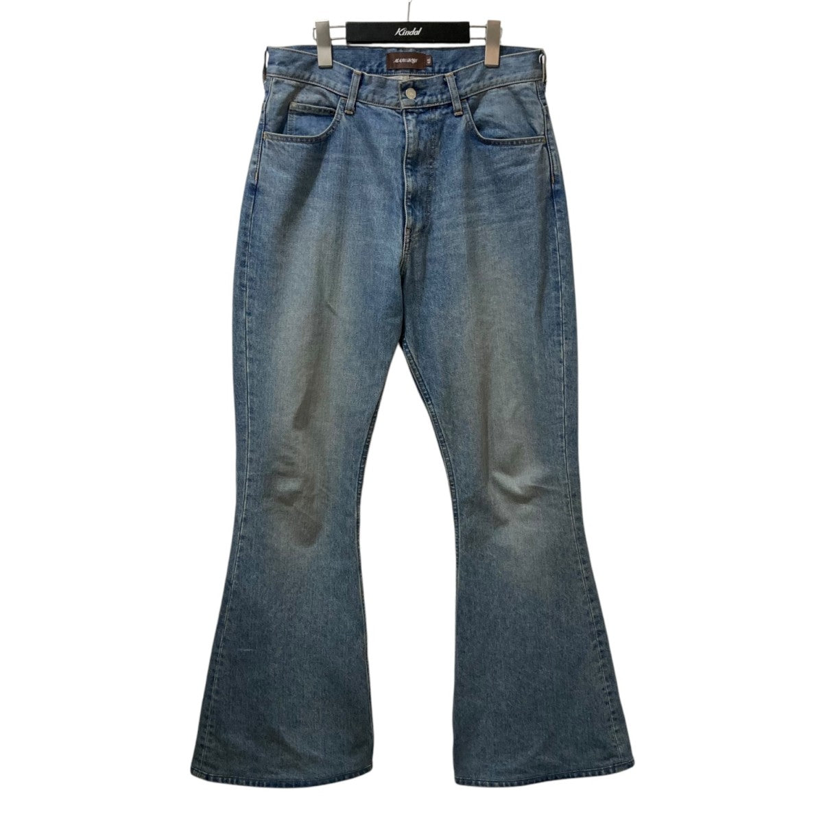 MASON PRINCE★BELTED FLARE JEANS フレアデニム MASU(エムエーエスユー) 2025SS MASU BOYS BELL-BUTTOM JEANS