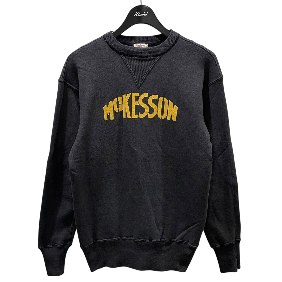 【美品】WAREHOUSE パーカー 直営店限定 WAREHOUSE(ウエアハウス) 後付けフードプルオーバーパーカー