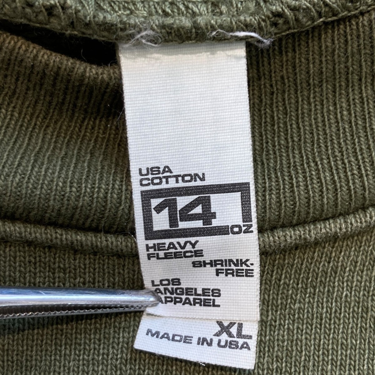 Los Angeles Apparel/ロサンゼルスアパレル 14OZ. HEAVY FLEECE