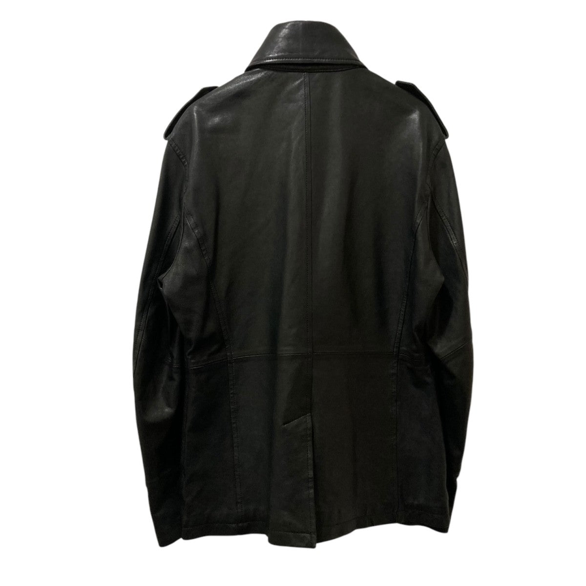 BURBERRY BLACK LABEL レザージャケットBMP46-315-09 古着・中古-2枚目のアイテム画像