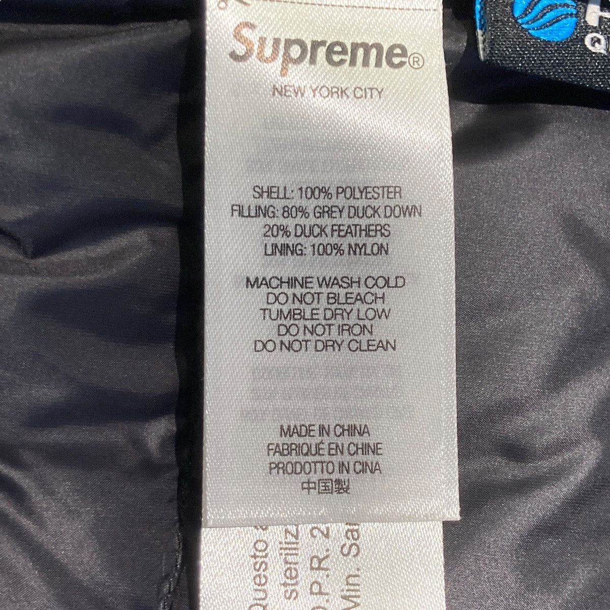 Supreme 24AWMicro Down Half Zip Pulloverダウンジャケット 古着・中古-6枚目のアイテム画像