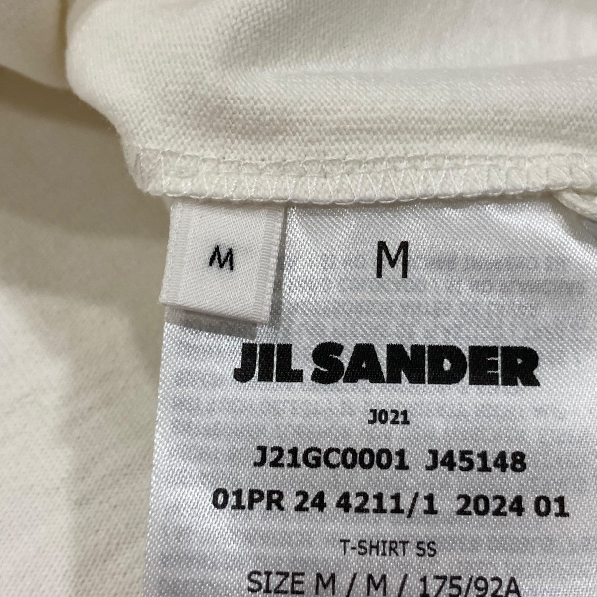 JIL SANDER(ジルサンダー) ロゴプリント クルーネックTシャツ