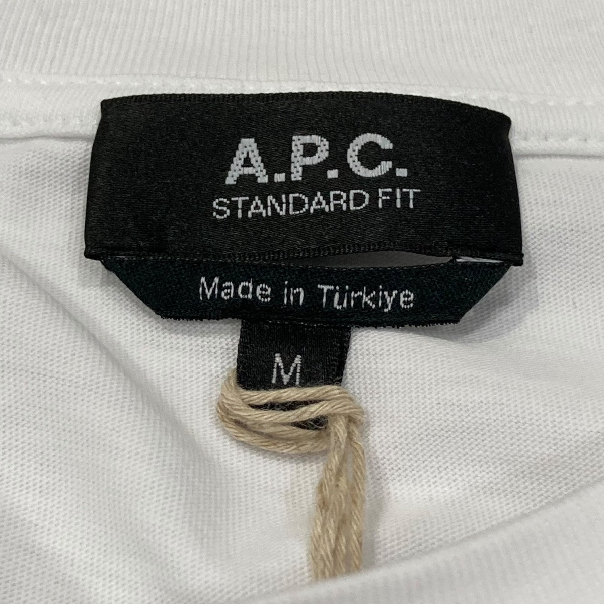 【A.P.C.】ロゴプリント ストレートヘム パーカー A06515EW00557_thumb.jpg