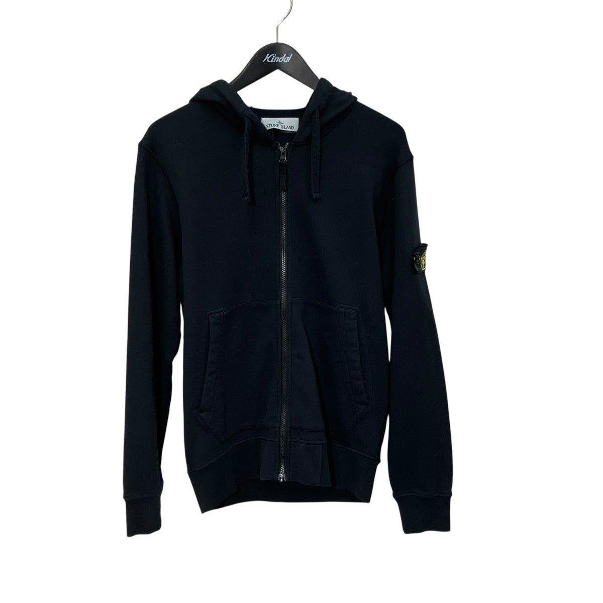 STONE ISLAND ORGANIC COTTON FLEECEジップパーカーK1S156100042 古着・中古-1枚目のアイテム画像