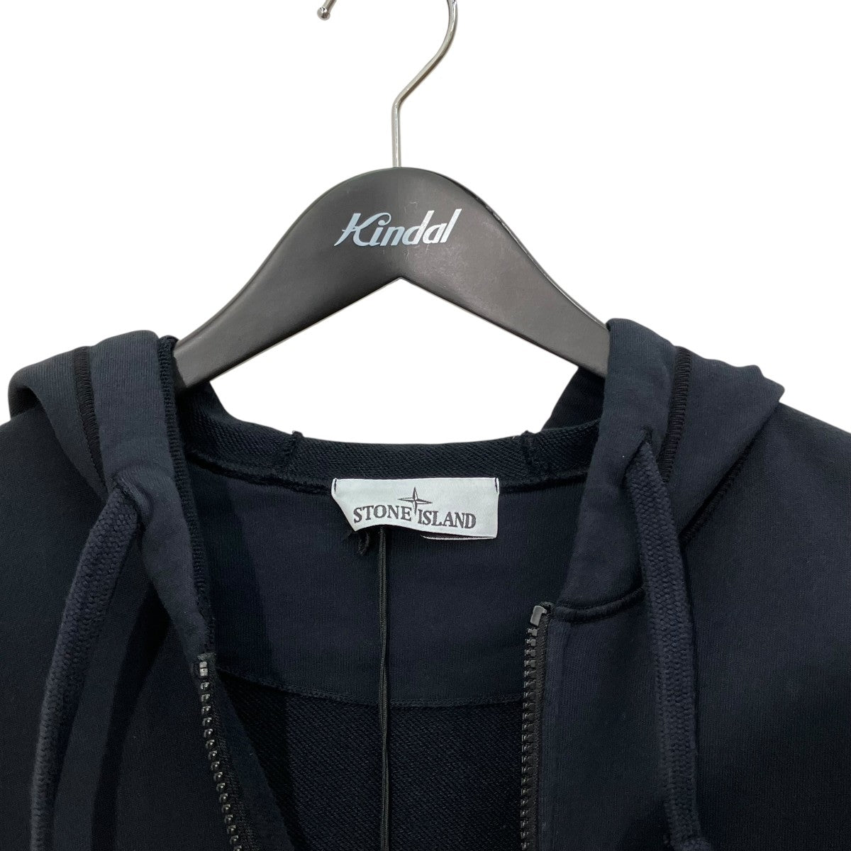STONE ISLAND ORGANIC COTTON FLEECEジップパーカーK1S156100042 古着・中古-3枚目のアイテム画像