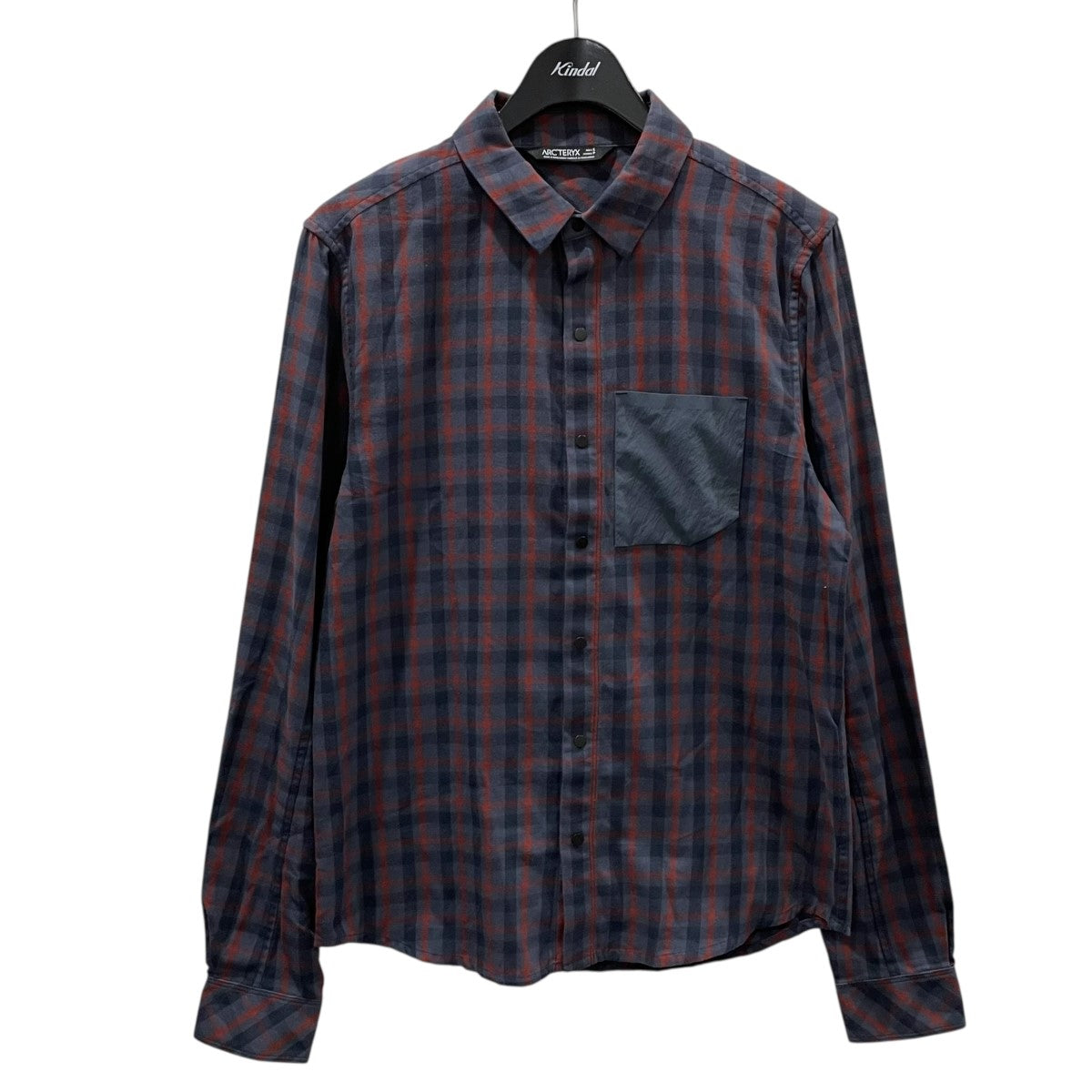 ARC'TERYX 半袖チェックシャツ L 希少カラー ARC'TERYX 半袖チェックシャツ L 希少カラー（半袖シャツ/L